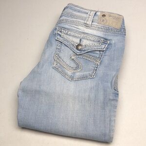 NWOT Silver Jeans Light Blue Boot Cut Women Jeans